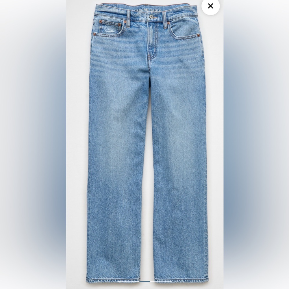 American Eagle Strigid High-Waisted Stovepipe Jeans
